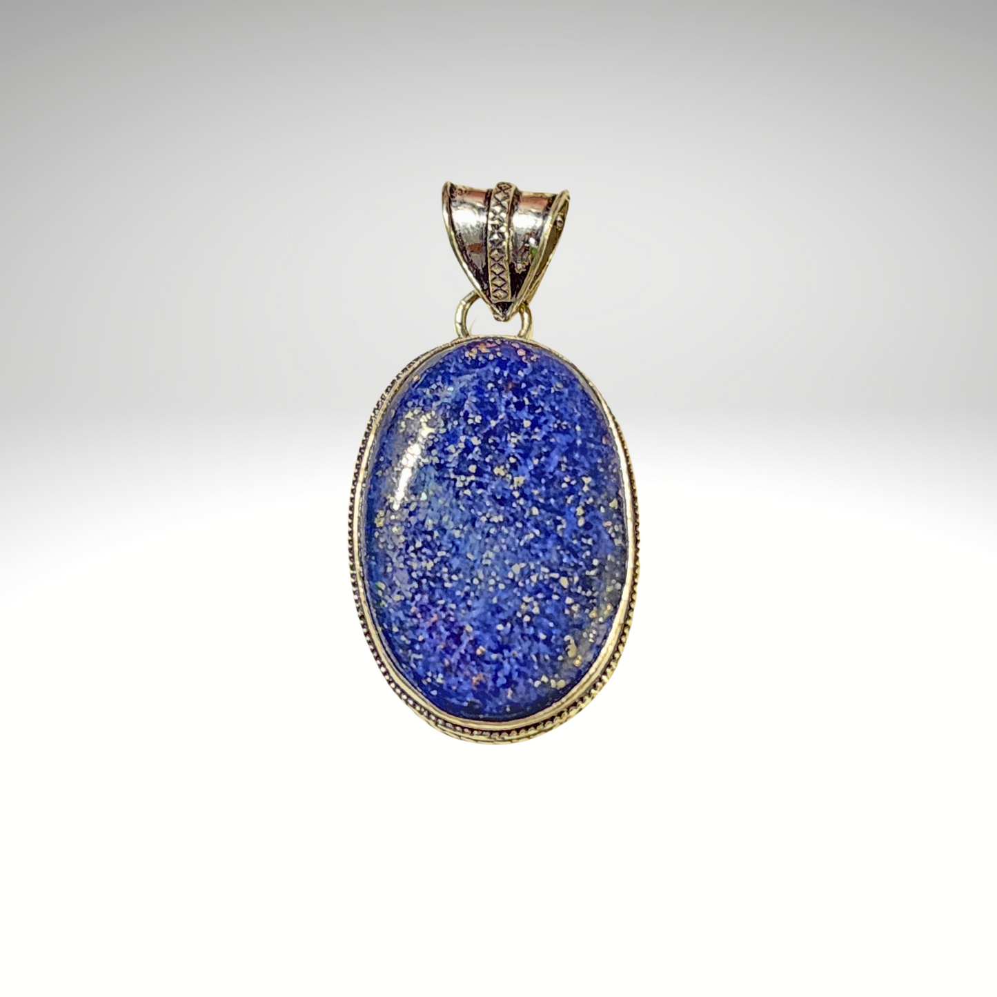 Sterling Silver Lapis Lazuli Pendant