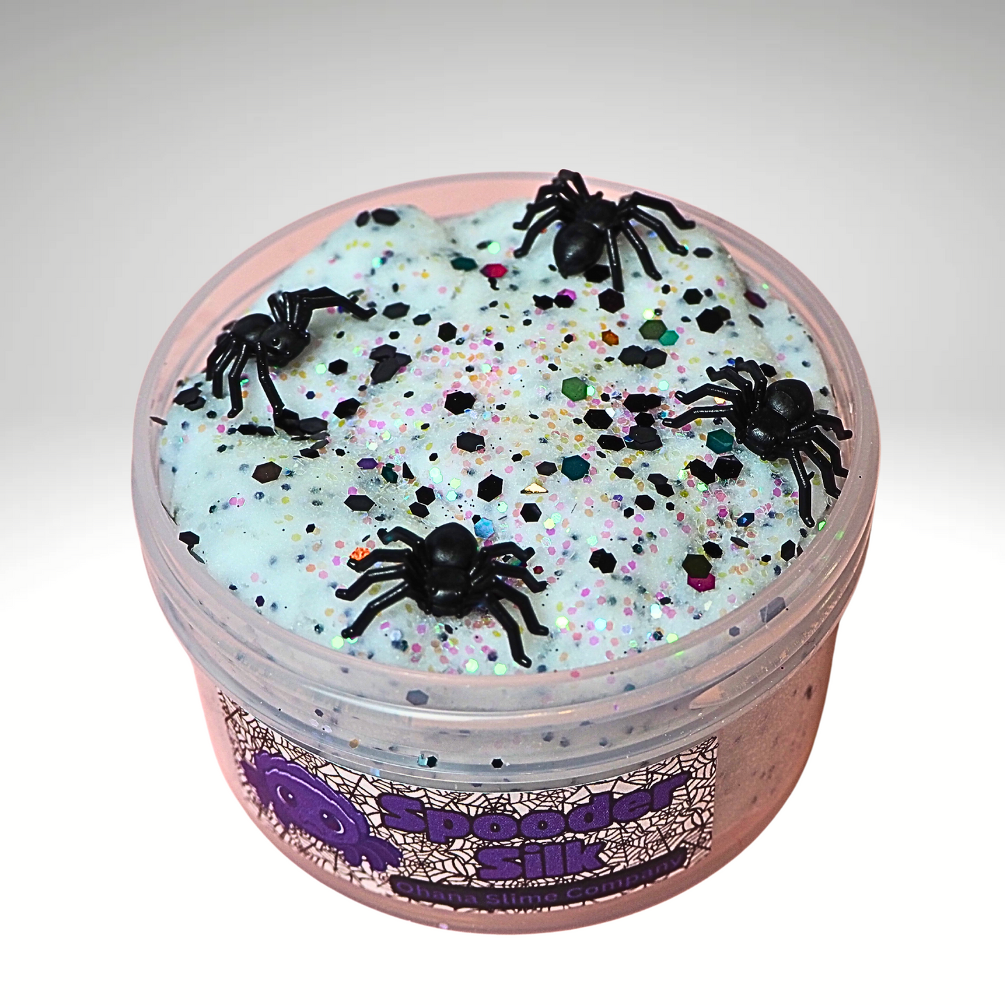 Spooder Silk bug themed cloud slime