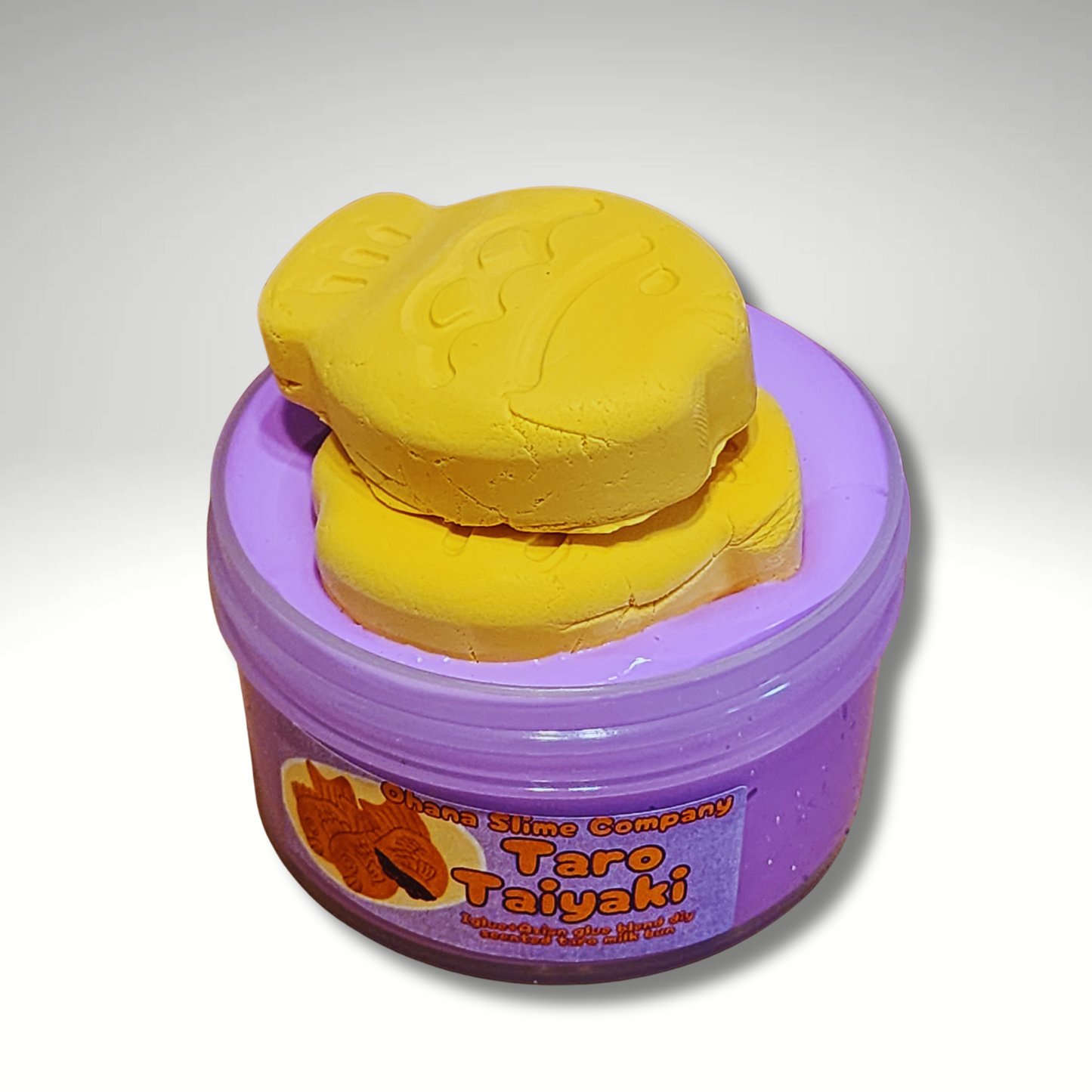 Taro Taiyaki Korean Asian glue DIY clay kit slime