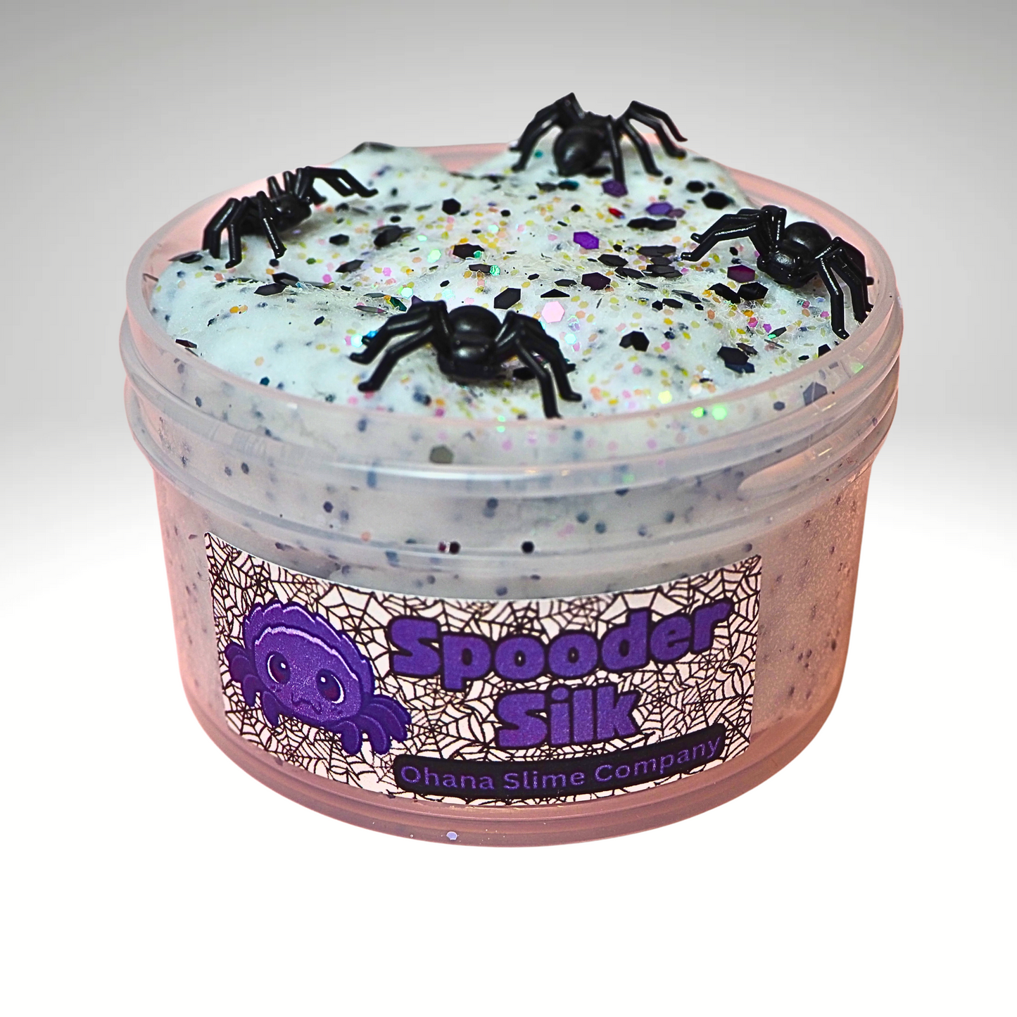 Spooder Silk bug themed cloud slime