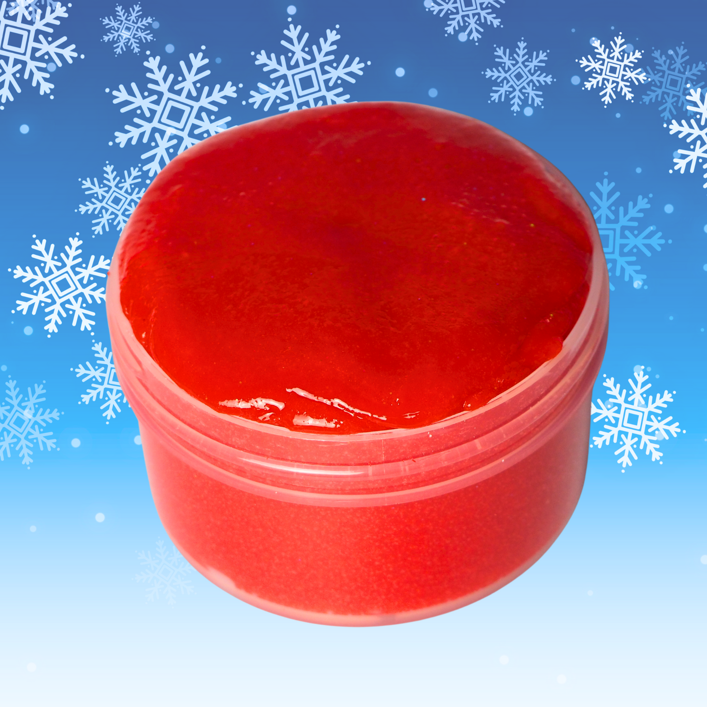 Cranberry Jelly thick coated jelly slime