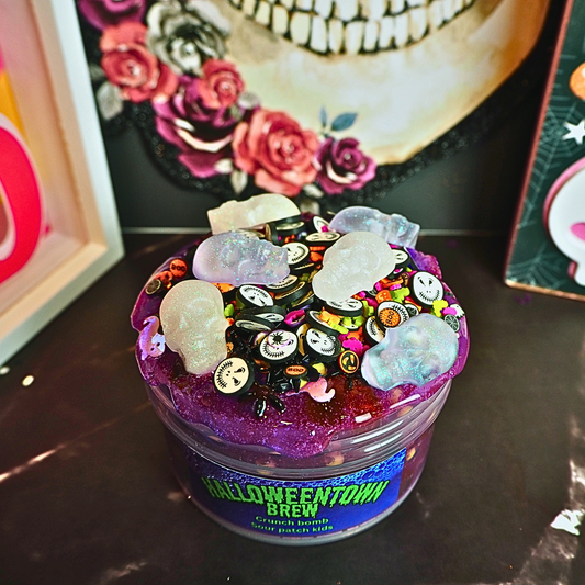 Halloween Town Brew crunch bomb slime