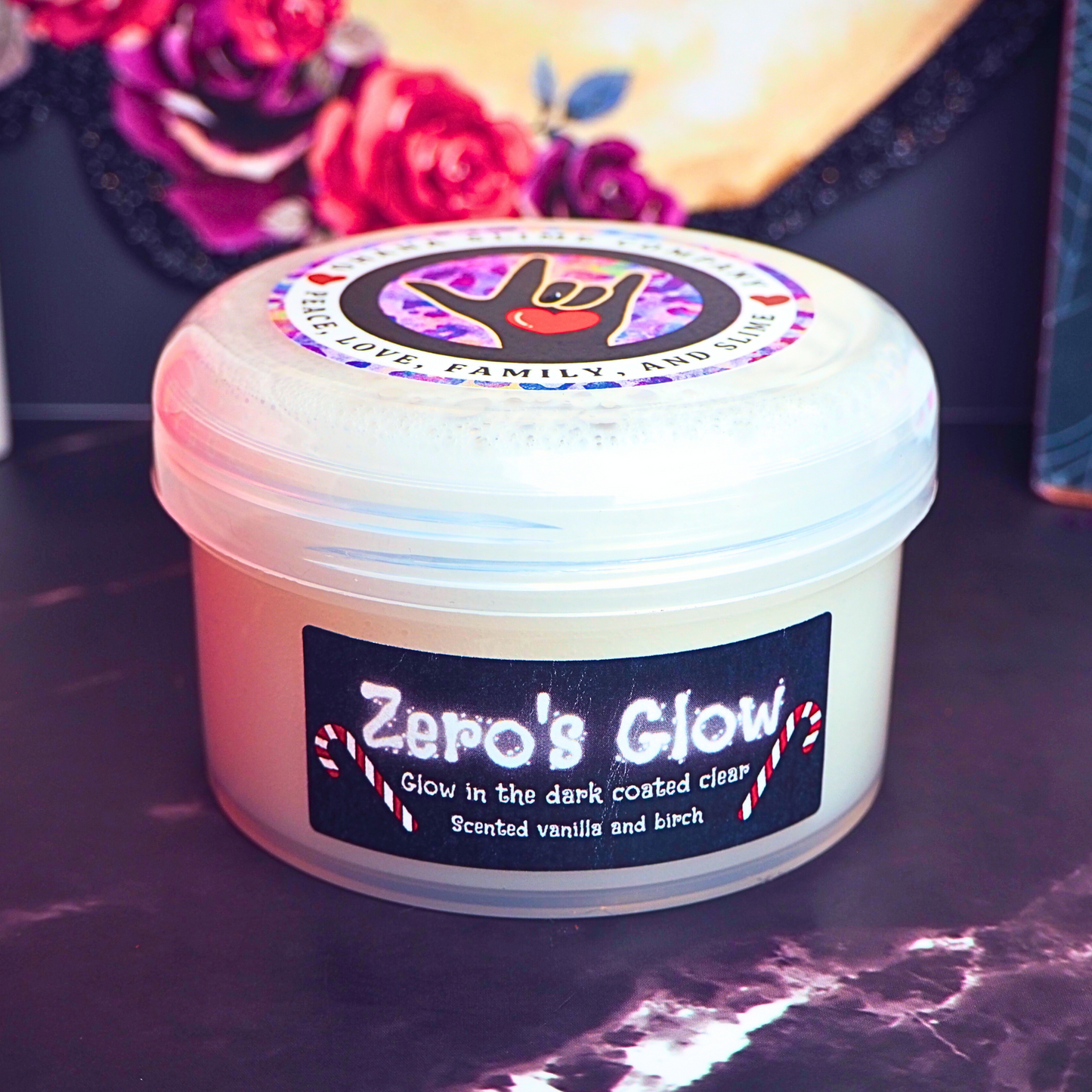 Zero's Glow glow in the dark coated clear