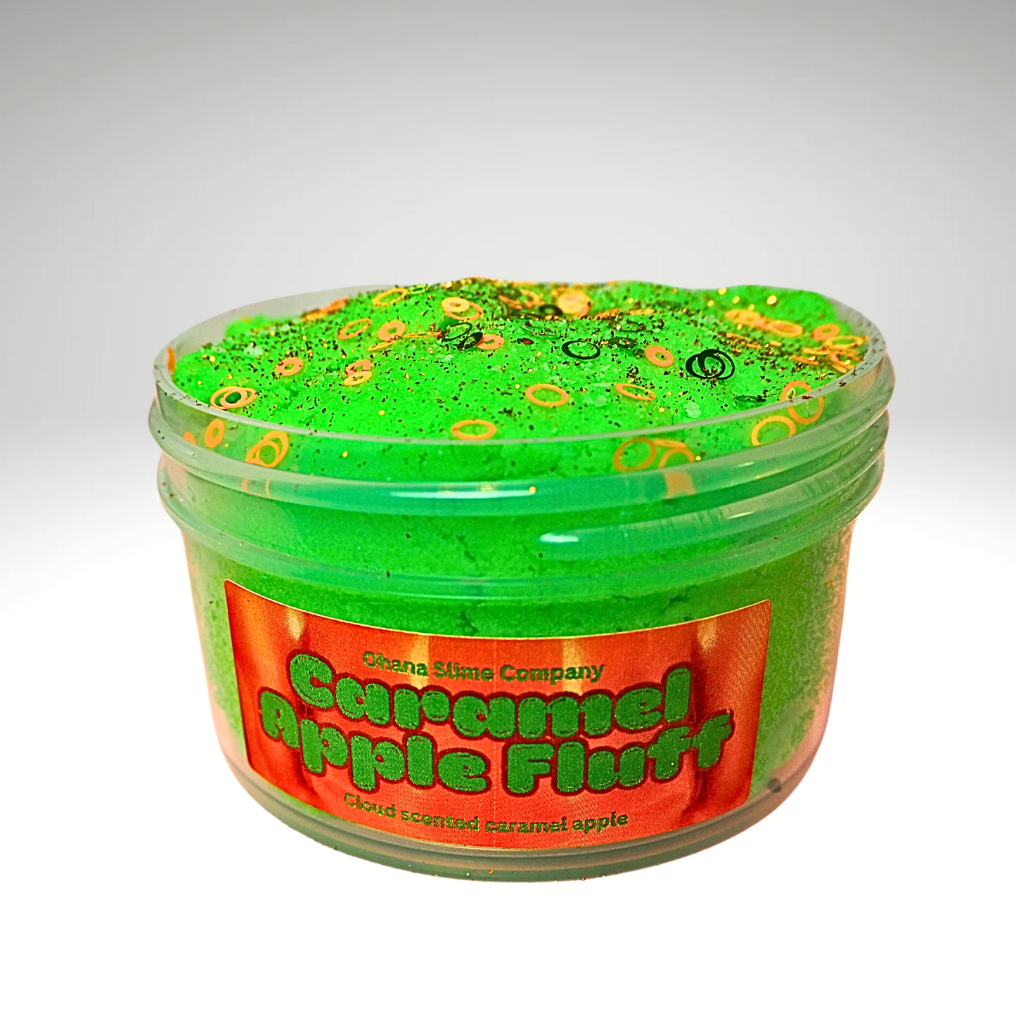 Caramel Apple Fluff scented cloud slime budget slime