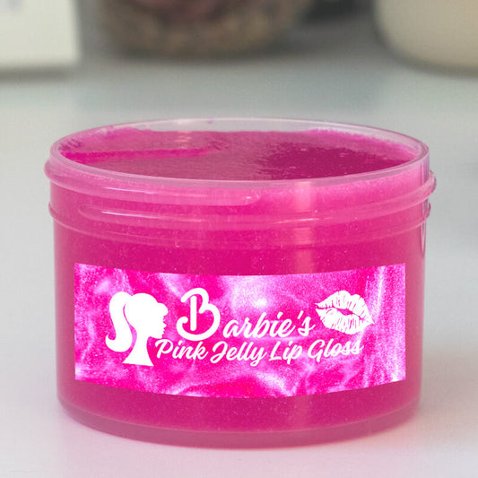 Barbie's Pink Jelly Lip Gloss